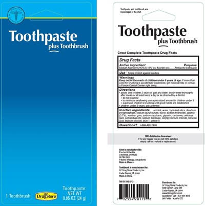 Pdp/package (70115 Ld Toothbrush Toothpaste Paint)